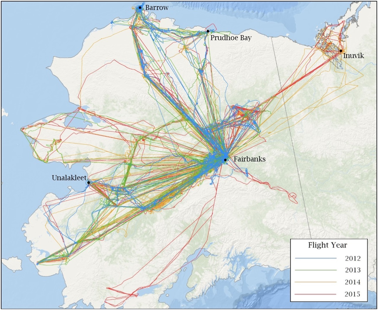 map of carve flights