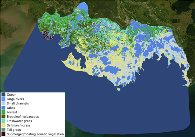 Friction classification map