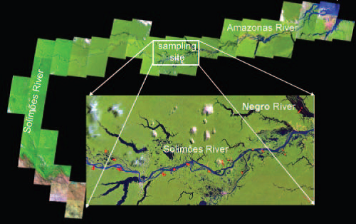 water sampling areas