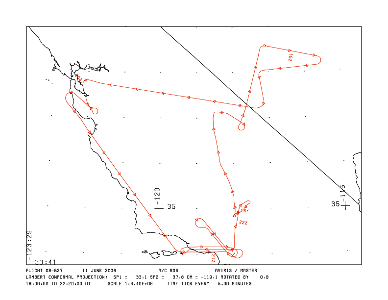 Example flight path from this dataset.