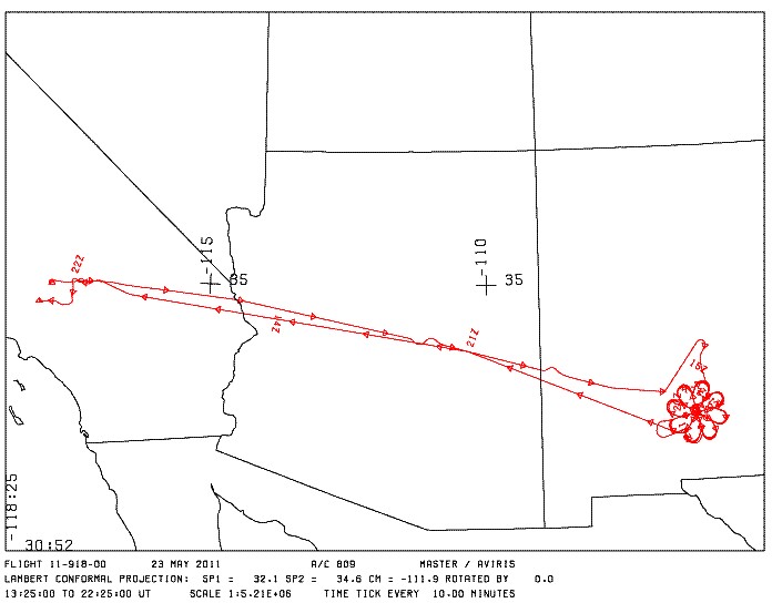 Example flight path from this dataset.
