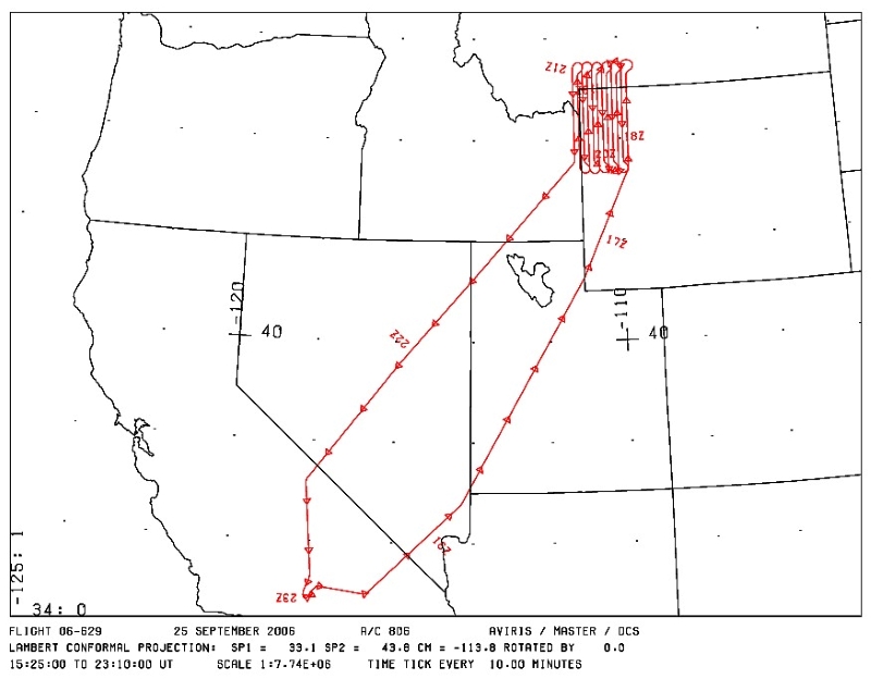 Example flight path from this dataset.