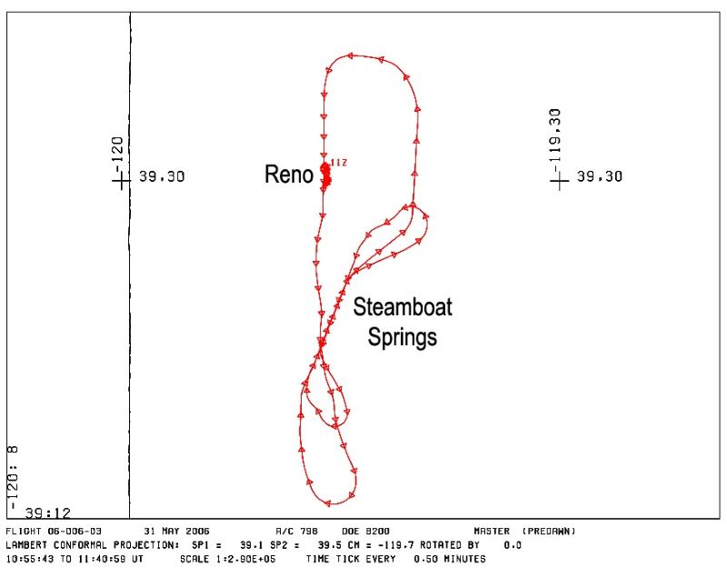 Example flight path from this dataset.