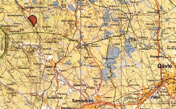 site location map